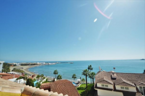 Benalmádena Costa-Espectacular Vista al Mar y Cerca de la Playa-Dúplex Ático-Mirador de la Estrella